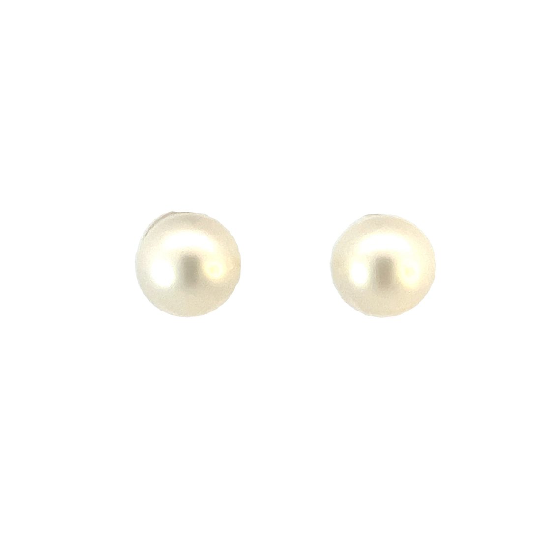Pair of South Sea Pearl 8-9mm with 18kt Yellow Gold backing posts - Masterpiece Jewellery Opal & Gems Sydney Australia | Online Shop