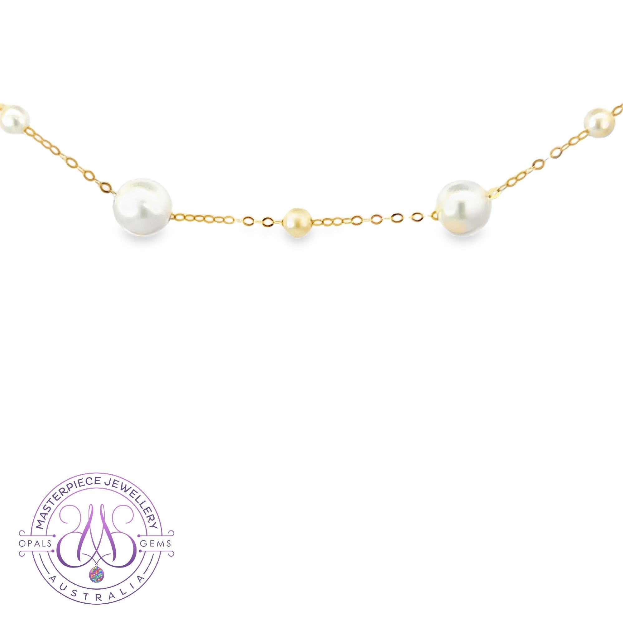 18kt Yellow Gold Fresh water pearl 6-6.5mm 3mm