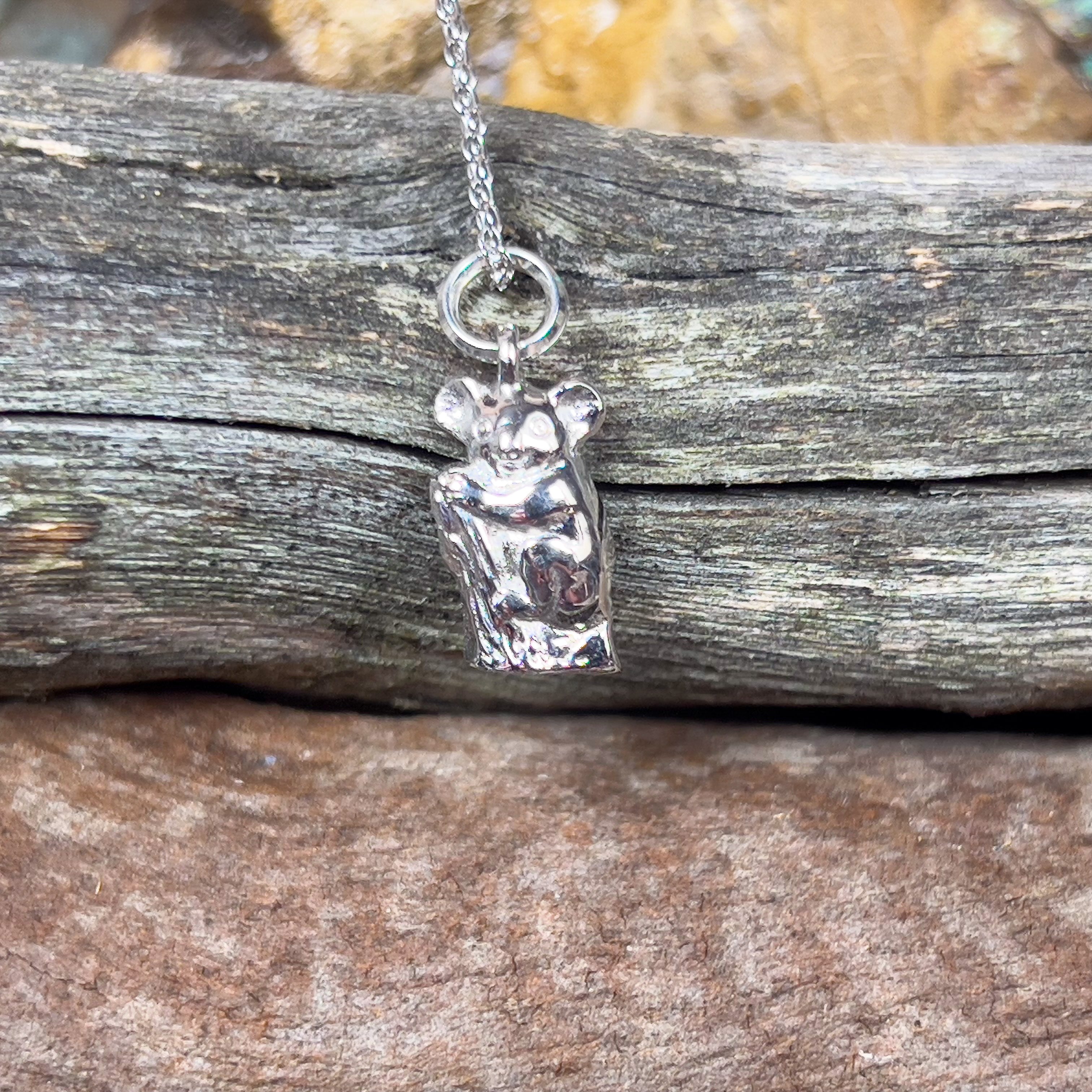 Sterling Silver Koala Charm - Masterpiece Jewellery Opal & Gems Sydney Australia | Online Shop