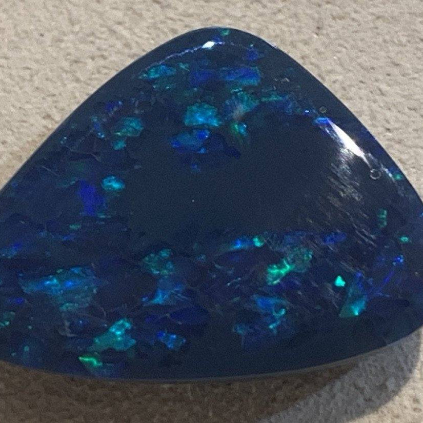 Black Opal 11.3ct - Masterpiece Jewellery Opal & Gems Sydney Australia | Online Shop