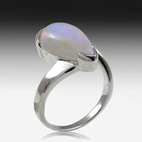 Sterling Silver Opal ring - Masterpiece Jewellery Opal & Gems Sydney Australia | Online Shop