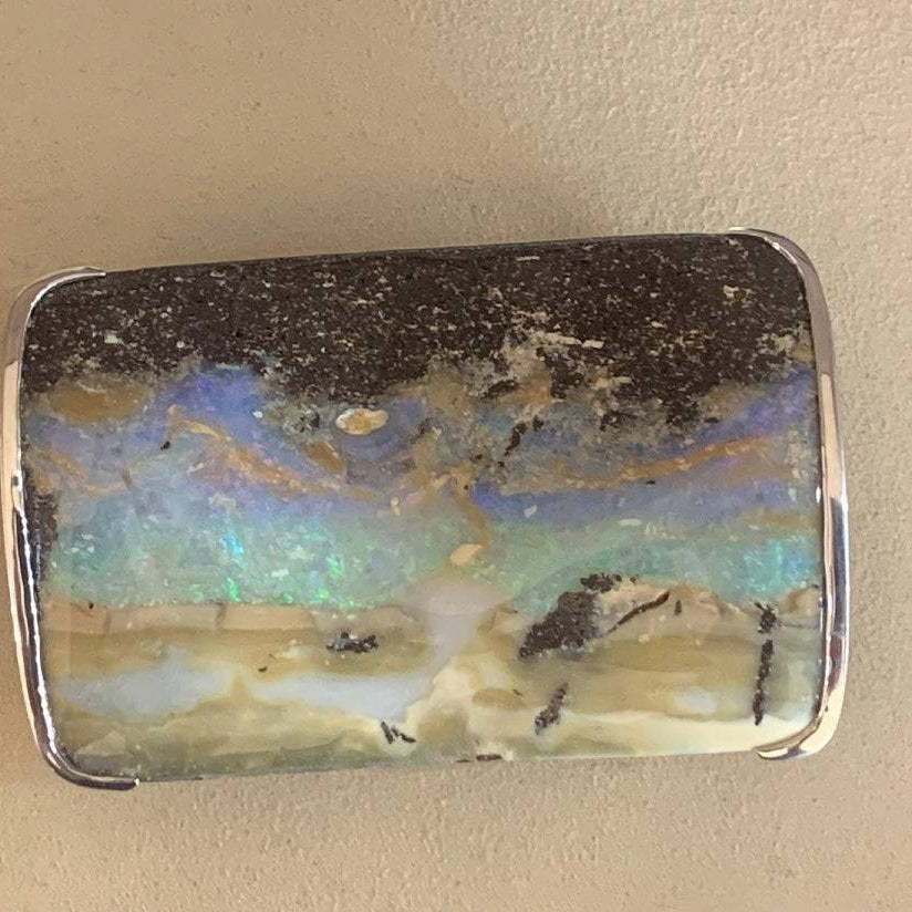 S/S BOU/OPAL BUCKLE - Masterpiece Jewellery Opal & Gems Sydney Australia | Online Shop