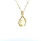 Gold Plated 8x6mm White Opal teardrop loop design pendant - Masterpiece Jewellery Opal & Gems Sydney Australia | Online Shop