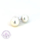 18kt White Gold 14-14.5mm South Sea Pearl studs