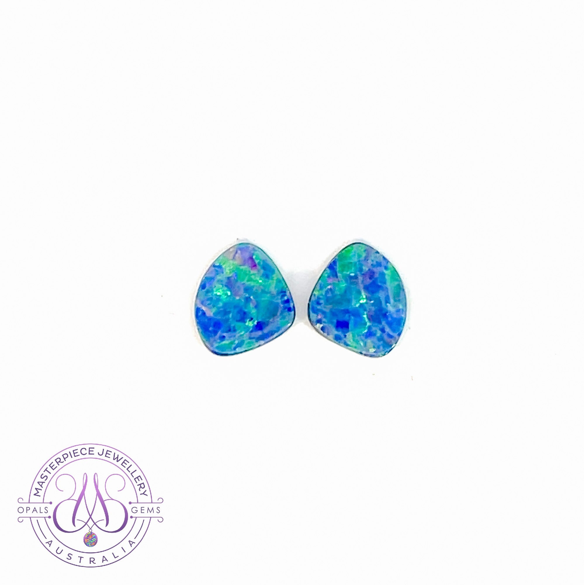 Pair of Opal doublets 4.37ct