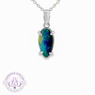 Sterling Silver Boulder Opal 2.6ct pendant