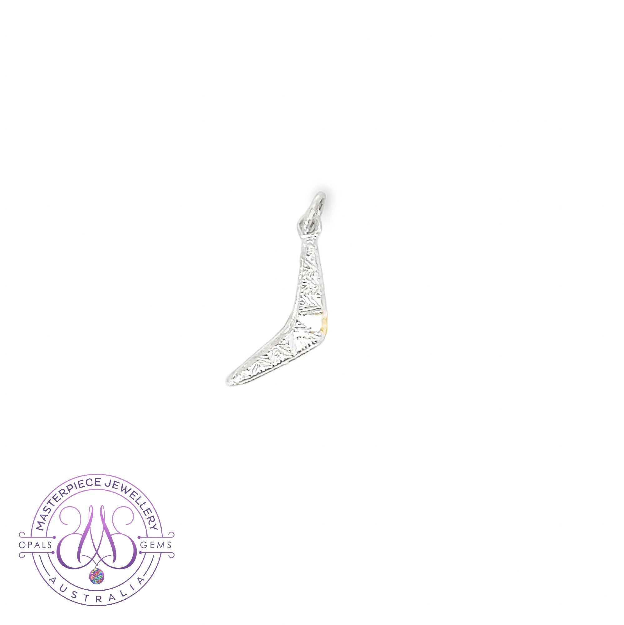 Sterling SIlver Boomerang charm