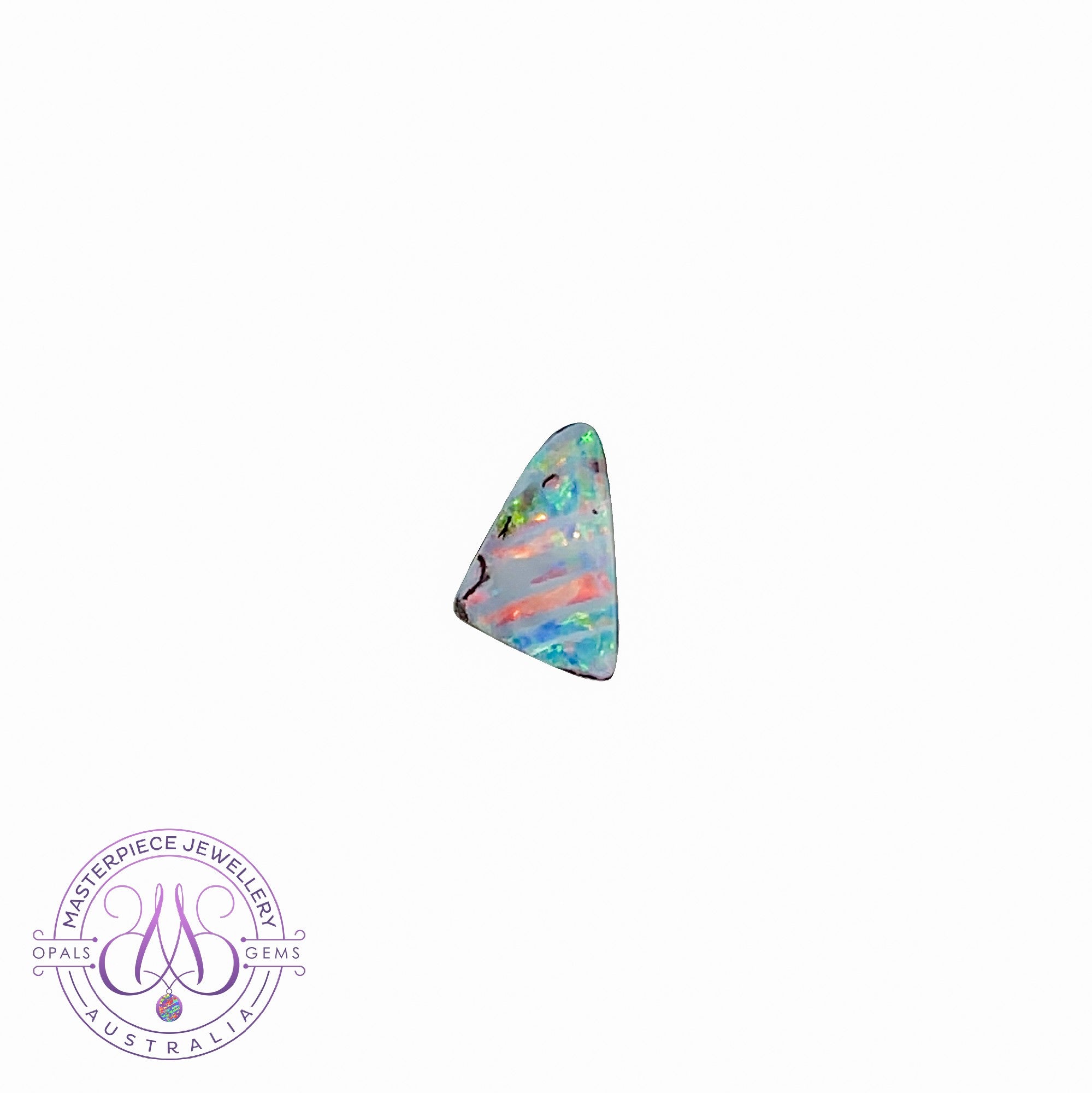 Boulder Opal 4.01ct triangle