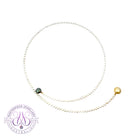 South Sea and Freshwater necklace 18kt gold rondels