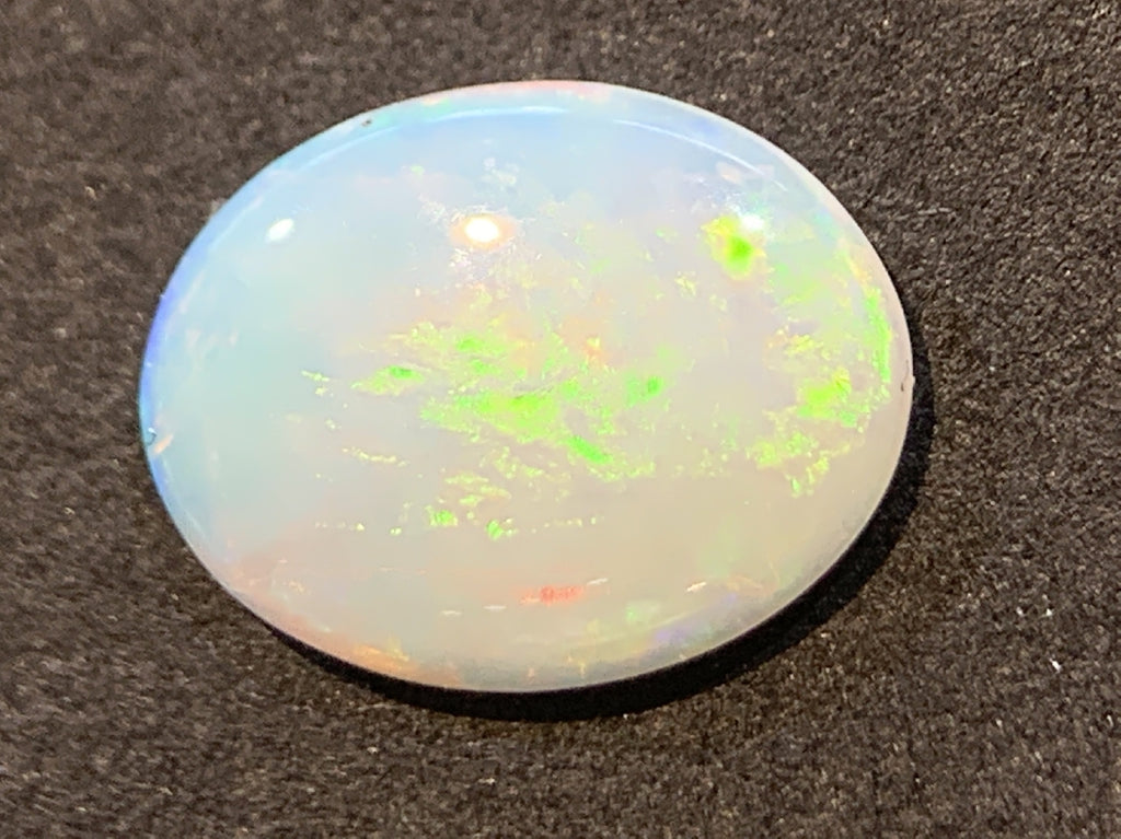 White Opal Flashing 0.9ct - Masterpiece Jewellery Opal & Gems Sydney Australia | Online Shop