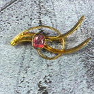 Gold plated Silver Brooch with Opal triplet - Masterpiece Jewellery Opal & Gems Sydney Australia | Online Shop