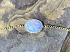 18kt Yellow Gold Opal fine bracelet - Masterpiece Jewellery Opal & Gems Sydney Australia | Online Shop
