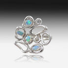 Silver Opal ring - Masterpiece Jewellery Opal & Gems Sydney Australia | Online Shop
