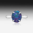 Sterling Silver Triplet Opal ring - Masterpiece Jewellery Opal & Gems Sydney Australia | Online Shop